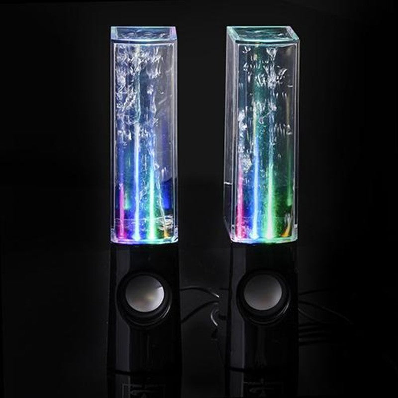 Dancing Water Speaker LED Light Fountain Speaker Family Party